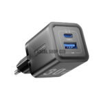 Vention 30W চার্জার – ২টি USB পোর্ট (টাইপ-C এবং টাইপ-A) সাপোর্টেড চার্জার