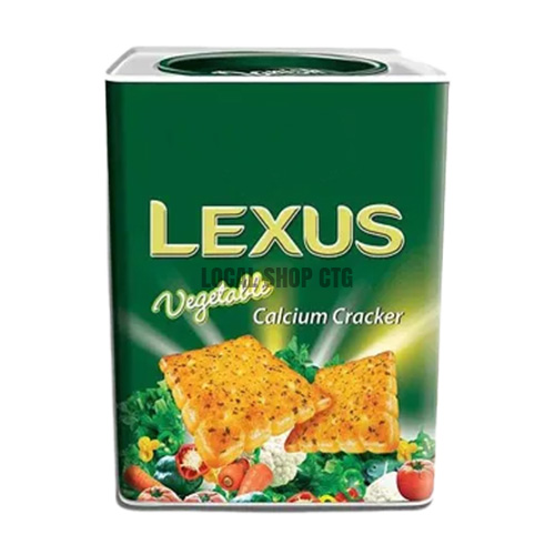Lexus Vegetable Biscuit Container jar pack crispy salty crackers Bangladesh