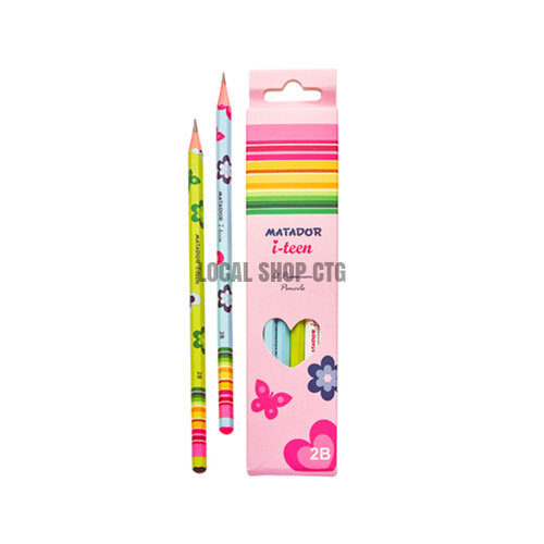 Matador iTeen 2B Pencil for smooth writing and drawing in Bangladesh