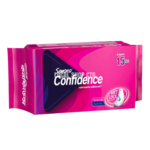 Senora Confidence Pads Regular Flow comfortable sanitary pads Bangladesh