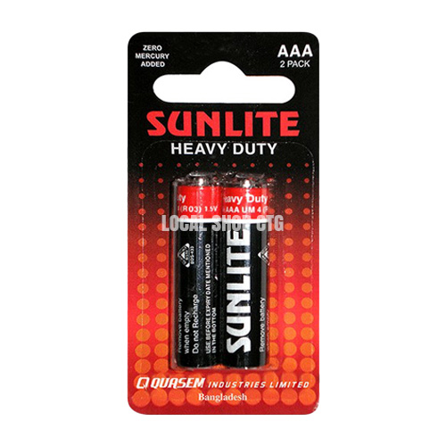 Sunlite AAA Battery remote battery long lasting small device battery Bangladesh